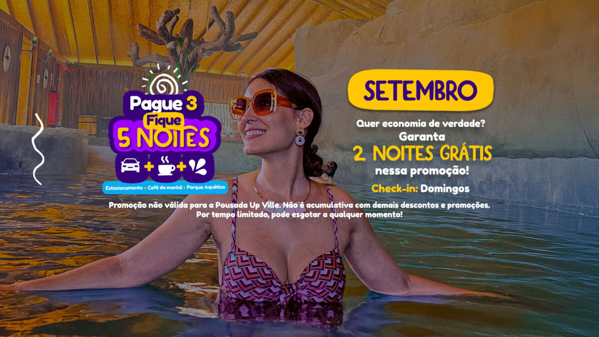 Setembro no Magic City: Pague 3, Fique 5 Noites!